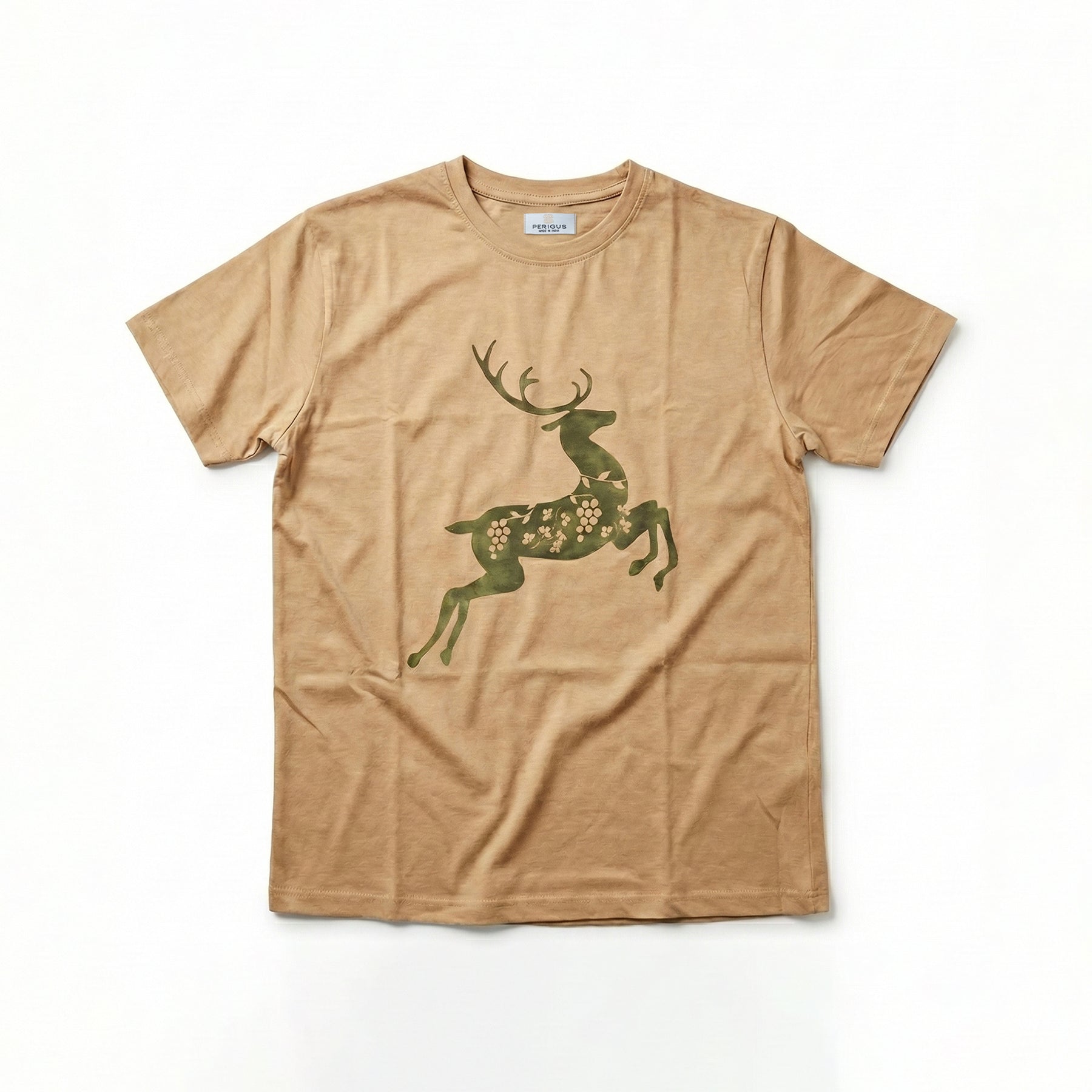 stag motif t-shirt